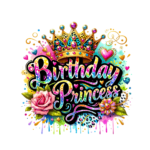 Birthday Princess Design - T-Shirt
