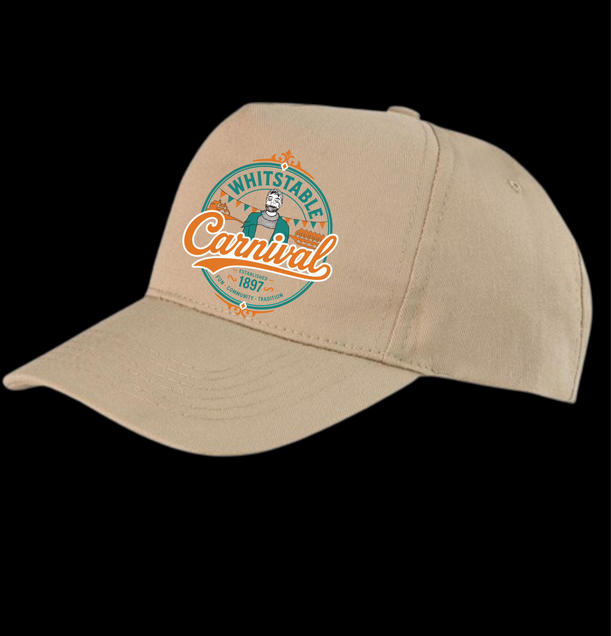 baseball caps whitstablesam Baseball Cap Whitstable Carnival - Image 1
